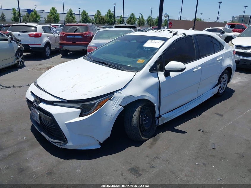 2023 Toyota Corolla VIN 5YFB4MDE0PP043649 IAAI salvage auction — LEFT & RIGHT, Salvage Title, sold $2,250 on 2026-07-31 (photo 2)