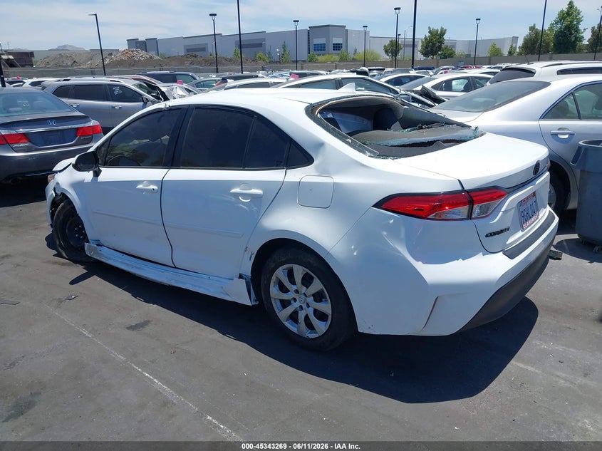 2023 Toyota Corolla VIN 5YFB4MDE0PP043649 IAAI salvage auction — LEFT & RIGHT, Salvage Title, sold $2,250 on 2026-07-31 (photo 3)