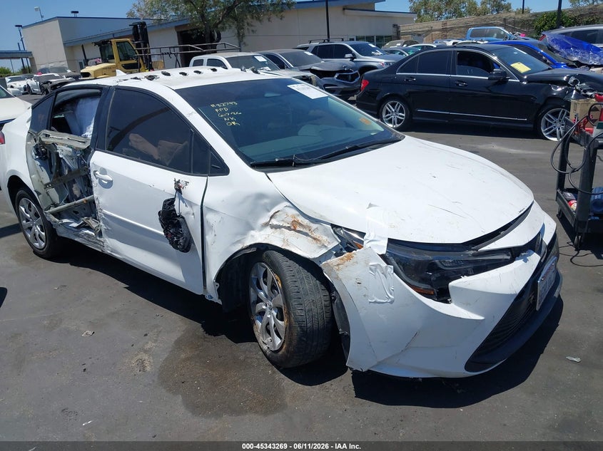 2023 Toyota Corolla VIN 5YFB4MDE0PP043649 IAAI salvage auction — LEFT & RIGHT, Salvage Title, sold $2,250 on 2026-07-31 (photo 6)