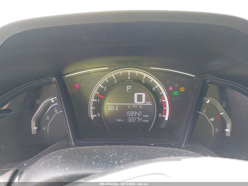 2017 Honda Civic VIN 2HGFC2F51HH558965 IAAI salvage auction — RIGHT SIDE, Salvage (Montana), sold $3,300 on 2026-07-22 (photo 7)