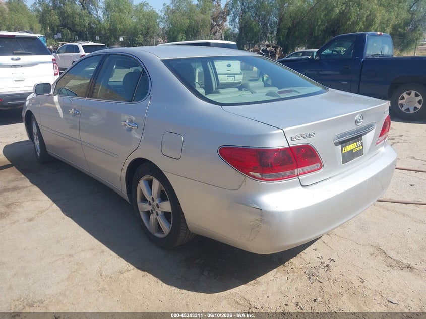 2005 Lexus ES VIN JTHBA30GX55066312 IAAI salvage auction — UNKNOWN, Salvage (California), sold $625 on 2026-07-24 (photo 3)