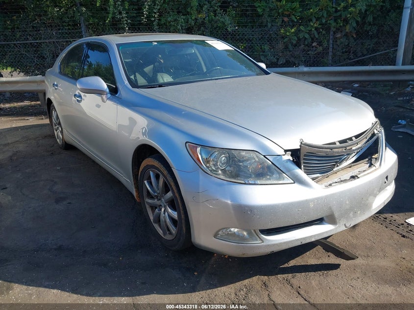 2007 Lexus Ls VIN JTHBL46F575050049 IAAI salvage auction — FRONT END, Salvage (North Carolina), sold $825 on 2026-07-16 (photo 1)
