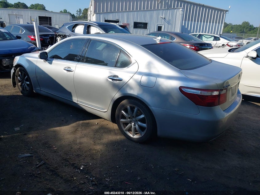 2007 Lexus Ls VIN JTHBL46F575050049 IAAI salvage auction — FRONT END, Salvage (North Carolina), sold $825 on 2026-07-16 (photo 3)
