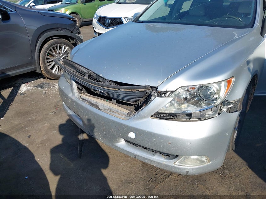 2007 Lexus Ls VIN JTHBL46F575050049 IAAI salvage auction — FRONT END, Salvage (North Carolina), sold $825 on 2026-07-16 (photo 6)