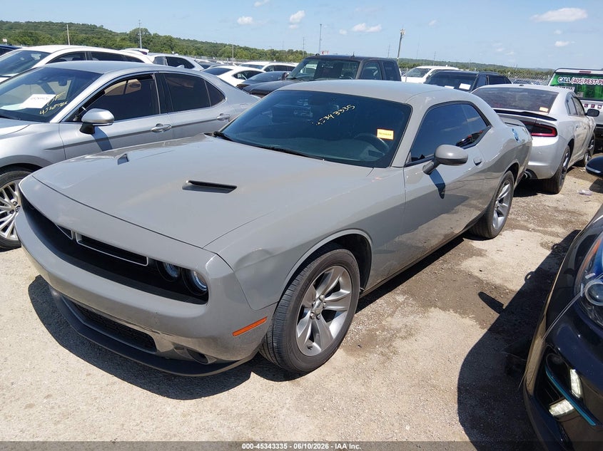 2019 Dodge Challenger VIN 2C3CDZAG9KH668707 IAAI salvage auction — HAIL, Salvage (Oklahoma), sold $5,600 on 2026-08-26 (photo 2)