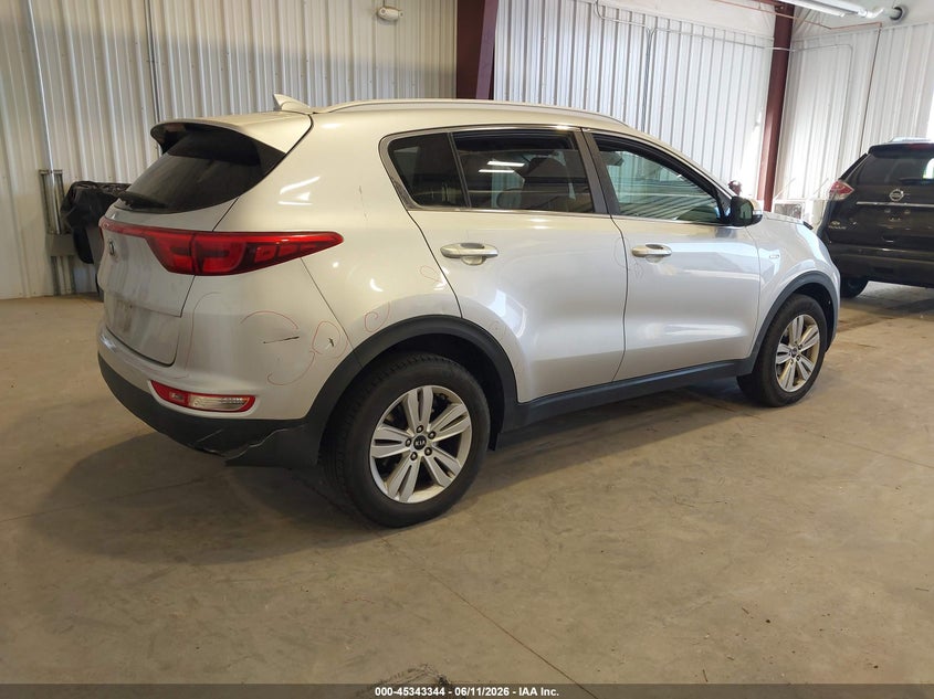 2018 Kia Sportage VIN KNDPMCAC9J7354430 IAAI salvage auction — UNKNOWN, Salvage (Utah), sold $2,350 on 2026-08-01 (photo 4)