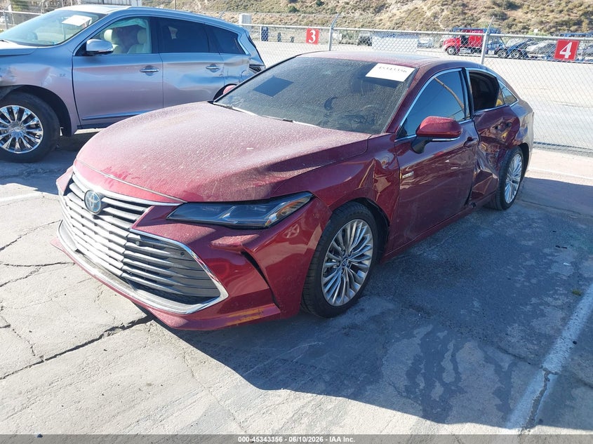 2019 Toyota Avalon VIN 4T1B21FB5KU006322 IAAI salvage auction — SIDE, Wait Title, sold $10,000 on 2026-08-07 (photo 2)