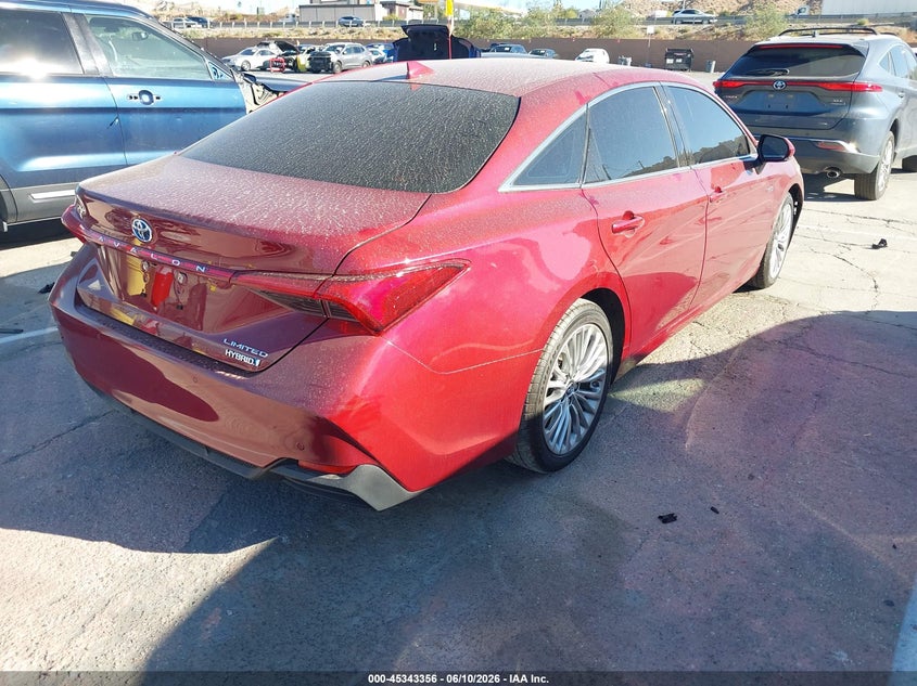 2019 Toyota Avalon VIN 4T1B21FB5KU006322 IAAI salvage auction — SIDE, Wait Title, sold $10,000 on 2026-08-07 (photo 4)