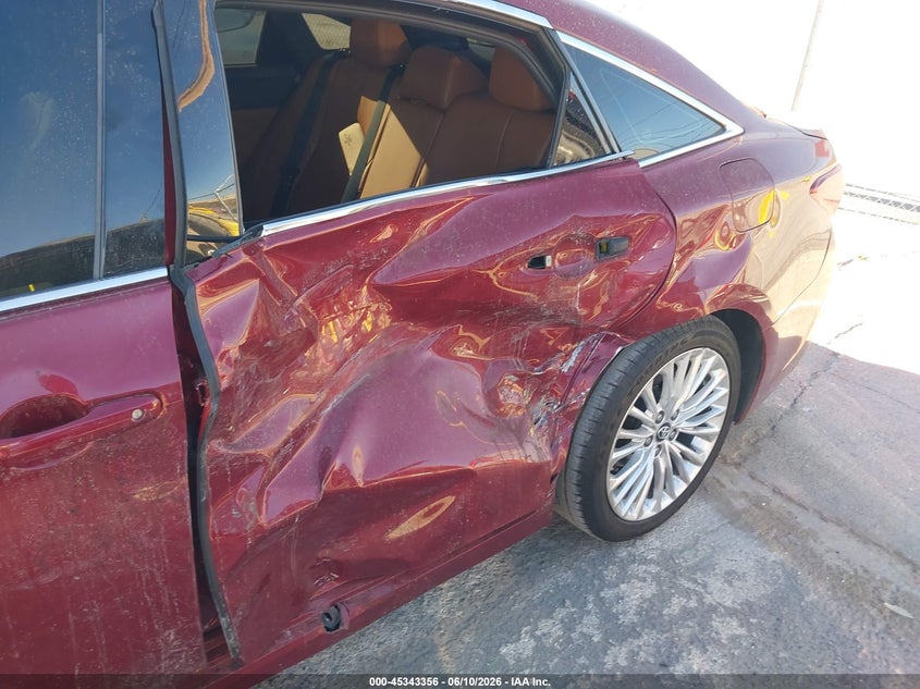 2019 Toyota Avalon VIN 4T1B21FB5KU006322 IAAI salvage auction — SIDE, Wait Title, sold $10,000 on 2026-08-07 (photo 6)