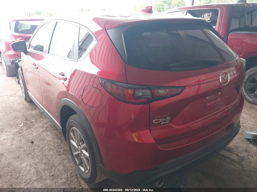 2023 Mazda Cx-5 VIN JM3KFBBM2P0214301 IAAI salvage auction — FRONT END, Clear (Oklahoma), sold $6,700 on 2026-07-31 (photo 3)
