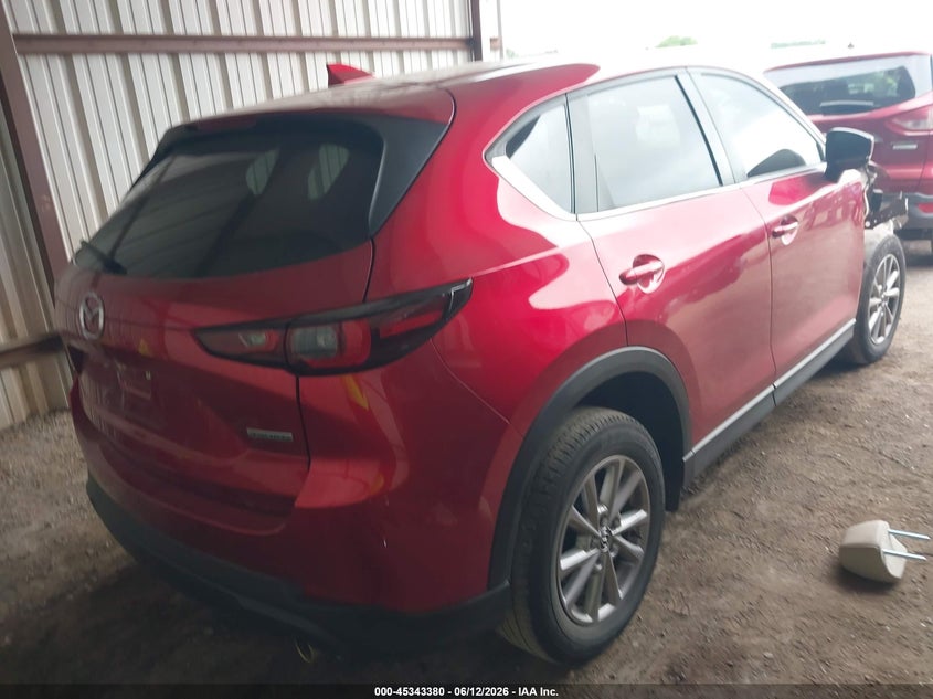 2023 Mazda Cx-5 VIN JM3KFBBM2P0214301 IAAI salvage auction — FRONT END, Clear (Oklahoma), sold $6,700 on 2026-07-31 (photo 4)