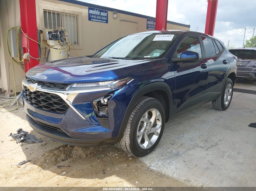 2024 Chevrolet Trax VIN KL77LFE21RC027073 IAAI salvage auction — FRONT END, Rebuildable (Florida), sold $7,300 on 2026-07-07 (photo 2)