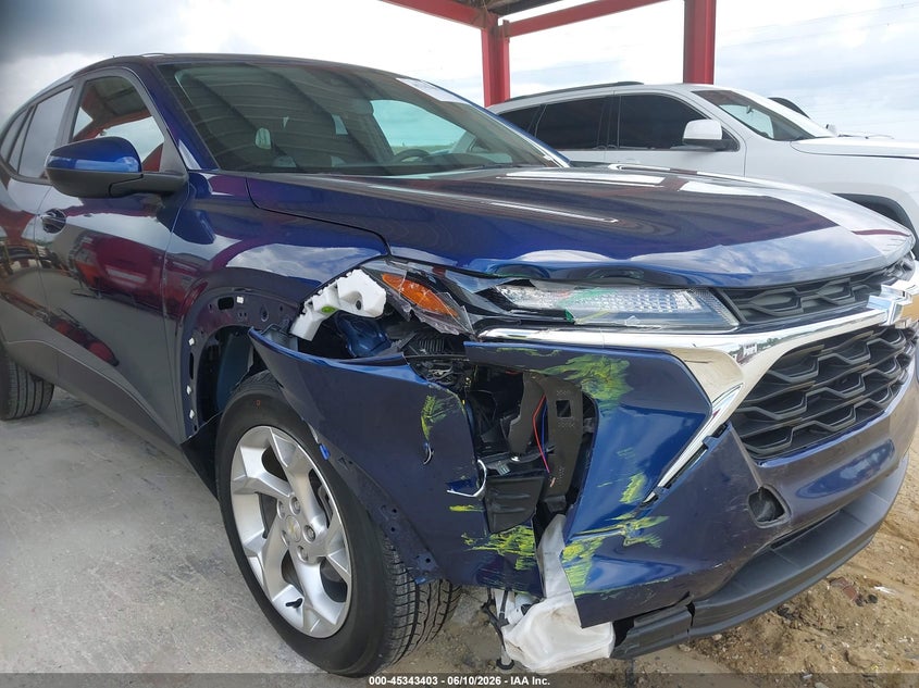 2024 Chevrolet Trax VIN KL77LFE21RC027073 IAAI salvage auction — FRONT END, Rebuildable (Florida), sold $7,300 on 2026-07-07 (photo 6)