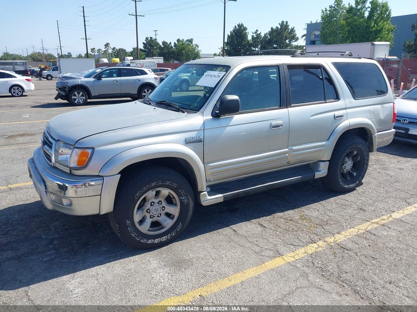 1999 Toyota 4runner VIN JT3GN86R2X0122071 IAAI salvage auction — NORMAL WEAR, Salvage Title - Dealer (California), sold $400 on 2026-07-07 (photo 2)