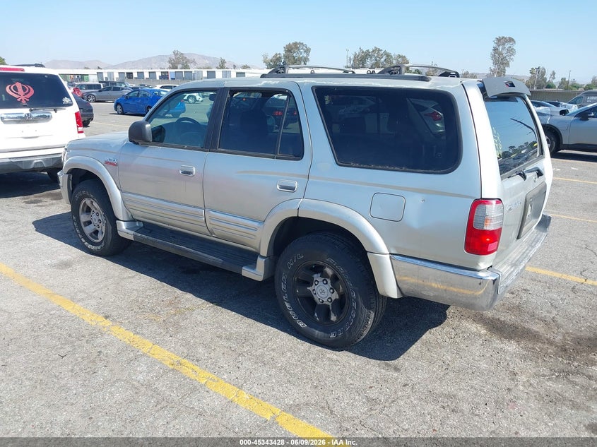 1999 Toyota 4runner VIN JT3GN86R2X0122071 IAAI salvage auction — NORMAL WEAR, Salvage Title - Dealer (California), sold $400 on 2026-07-07 (photo 3)