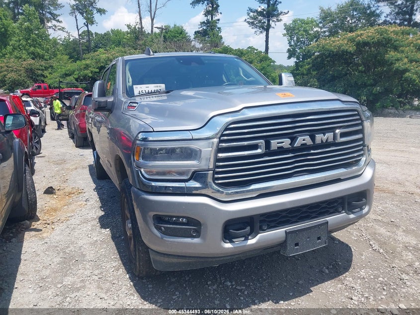 2024 Ram 2500 VIN 3C6UR5FL5RG402408 IAAI salvage auction — BIOHAZARD/CHEMICAL, Salvage Title, sold $17,200 on 2026-07-23 (photo 1)