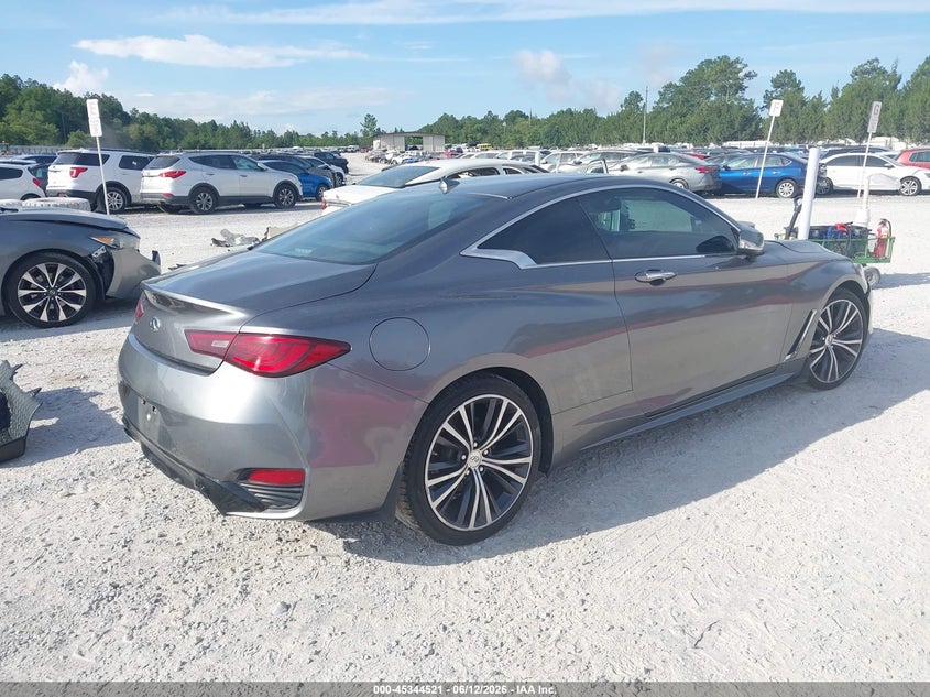 2018 Infiniti Q60 VIN JN1EV7EK8JM341847 IAAI salvage auction — RIGHT FRONT, Rebuildable (Florida), sold $4,600 on 2026-07-05 (photo 4)