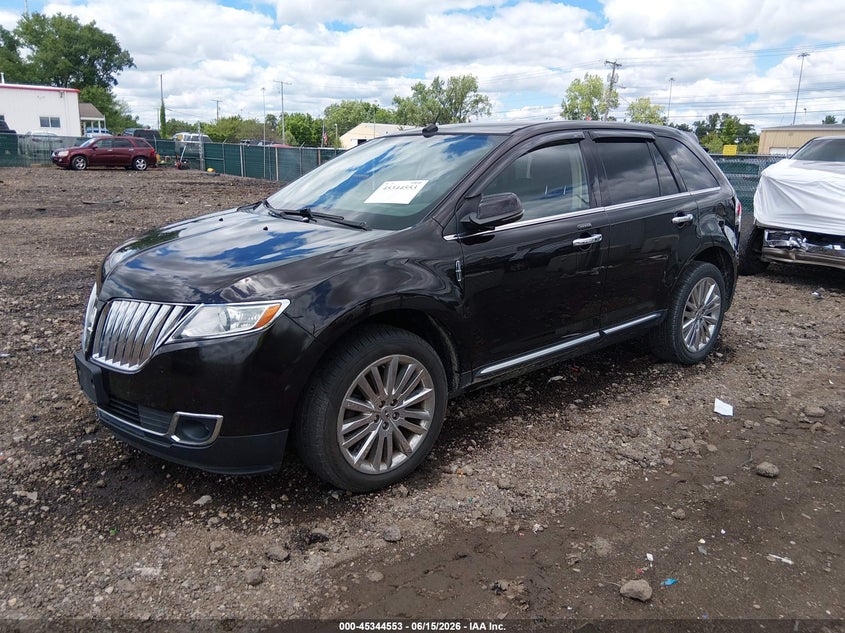 2013 Lincoln Mkx VIN 2LMDJ8JK0DBL12272 IAAI salvage auction — RIGHT FRONT, Salvage (Ohio), sold $1,400 on 2026-07-09 (photo 2)