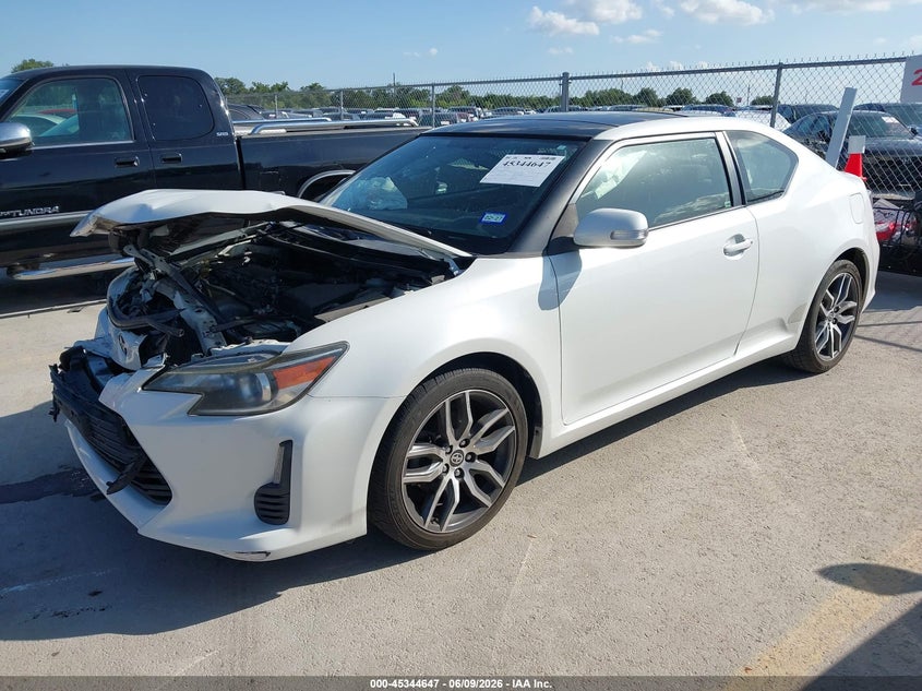 2015 Scion Tc VIN JTKJF5C79FJ012040 IAAI salvage auction — FRONT END, Salvage (Texas), sold $1,450 on 2026-07-09 (photo 2)