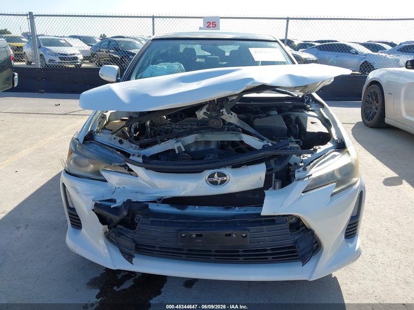 2015 Scion Tc VIN JTKJF5C79FJ012040 IAAI salvage auction — FRONT END, Salvage (Texas), sold $1,450 on 2026-07-09 (photo 6)