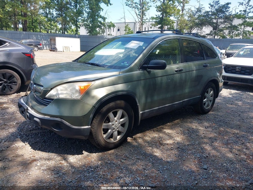 2007 Honda Cr-v VIN JHLRE48547C018139 IAAI salvage auction — FRONT END, Salvage (New Jersey), sold $925 on 2026-07-15 (photo 2)