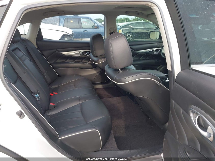 2018 Infiniti Q70 VIN JN1BY1PP9JM330159 IAAI salvage auction — FRONT END, Salvage (Texas), sold $25 on 2026-07-28 (photo 8)