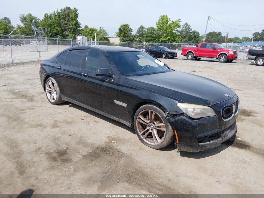 2012 BMW 7 series VIN WBAKA8C50CCY37648 IAAI salvage auction — NORMAL WEAR, Clear (Virginia), sold $1,600 on 2026-07-10 (photo 1)