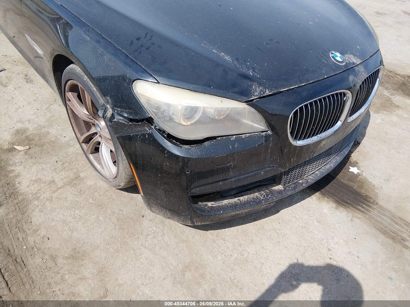 2012 BMW 7 series VIN WBAKA8C50CCY37648 IAAI salvage auction — NORMAL WEAR, Clear (Virginia), sold $1,600 on 2026-07-10 (photo 6)