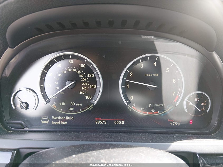 2012 BMW 7 series VIN WBAKA8C50CCY37648 IAAI salvage auction — NORMAL WEAR, Clear (Virginia), sold $1,600 on 2026-07-10 (photo 7)
