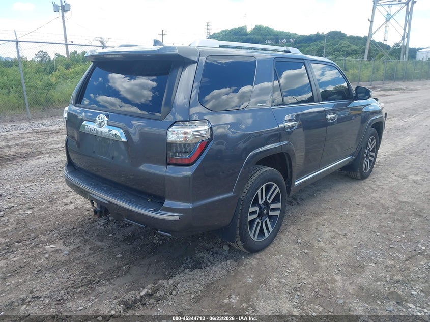 2021 Toyota 4runner VIN JTEKU5JR4M5845008 IAAI salvage auction — LEFT FRONT, Salvage Title, sold $29,000 on 2026-07-14 (photo 4)