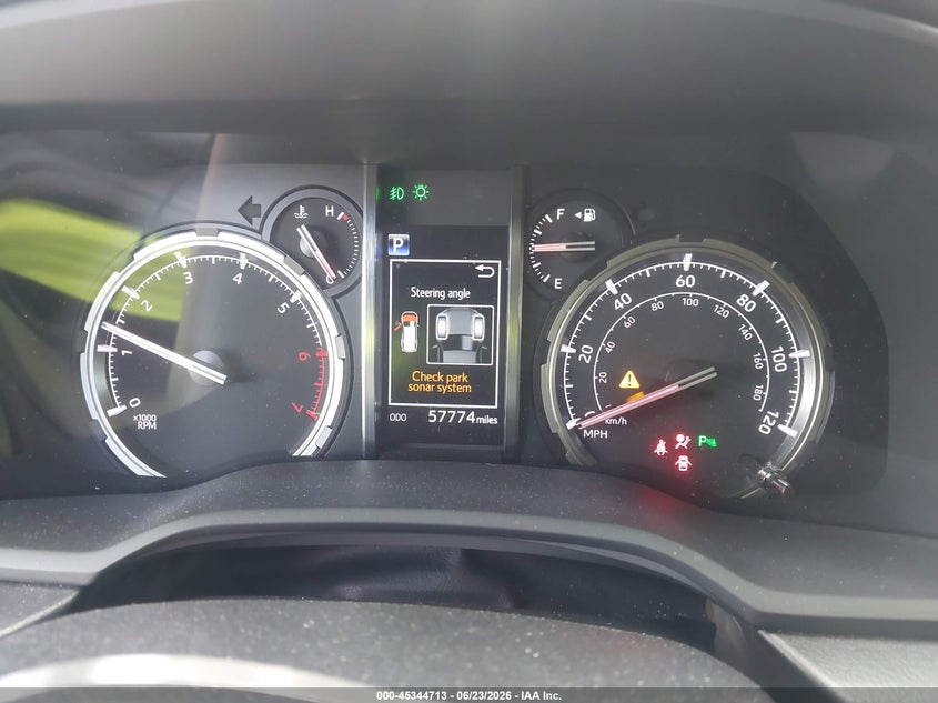 2021 Toyota 4runner VIN JTEKU5JR4M5845008 IAAI salvage auction — LEFT FRONT, Salvage Title, sold $29,000 on 2026-07-14 (photo 7)