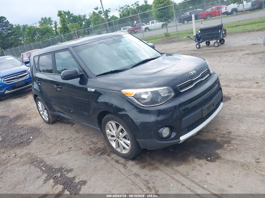2018 Kia Soul VIN KNDJP3A5XJ7506987 IAAI salvage auction — SIDE, Clear (Virginia), sold $25 on 2026-07-07 (photo 1)
