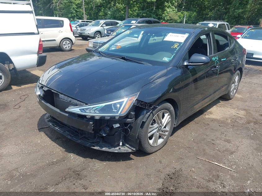 2020 Hyundai Elantra VIN 5NPD84LF7LH561143 IAAI salvage auction — FRONT END, Salvage - Greater Than 75% (Maryland), sold $2,800 on 2026-07-31 (photo 2)