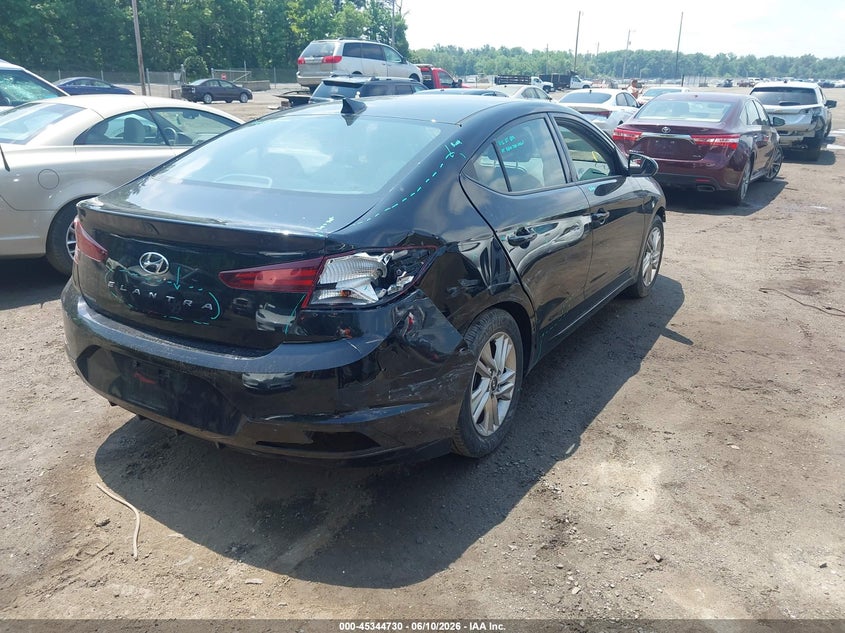 2020 Hyundai Elantra VIN 5NPD84LF7LH561143 IAAI salvage auction — FRONT END, Salvage - Greater Than 75% (Maryland), sold $2,800 on 2026-07-31 (photo 4)