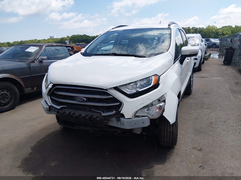 2019 Ford Ecosport VIN MAJ3S2GE5KC262107 IAAI salvage auction — FRONT END, Salvage (Ohio), sold $1,600 on 2026-07-14 (photo 2)