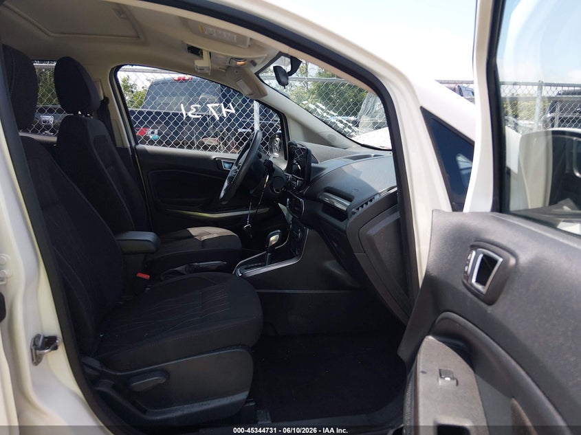 2019 Ford Ecosport VIN MAJ3S2GE5KC262107 IAAI salvage auction — FRONT END, Salvage (Ohio), sold $1,600 on 2026-07-14 (photo 5)