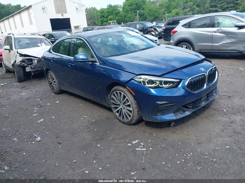 2022 BMW 2er VIN WBA53AK03N7L42022 IAAI salvage auction — LEFT FRONT, Rebuildable (Florida), sold $6,500 on 2026-07-21 (photo 1)