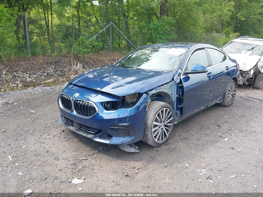 2022 BMW 2er VIN WBA53AK03N7L42022 IAAI salvage auction — LEFT FRONT, Rebuildable (Florida), sold $6,500 on 2026-07-21 (photo 6)