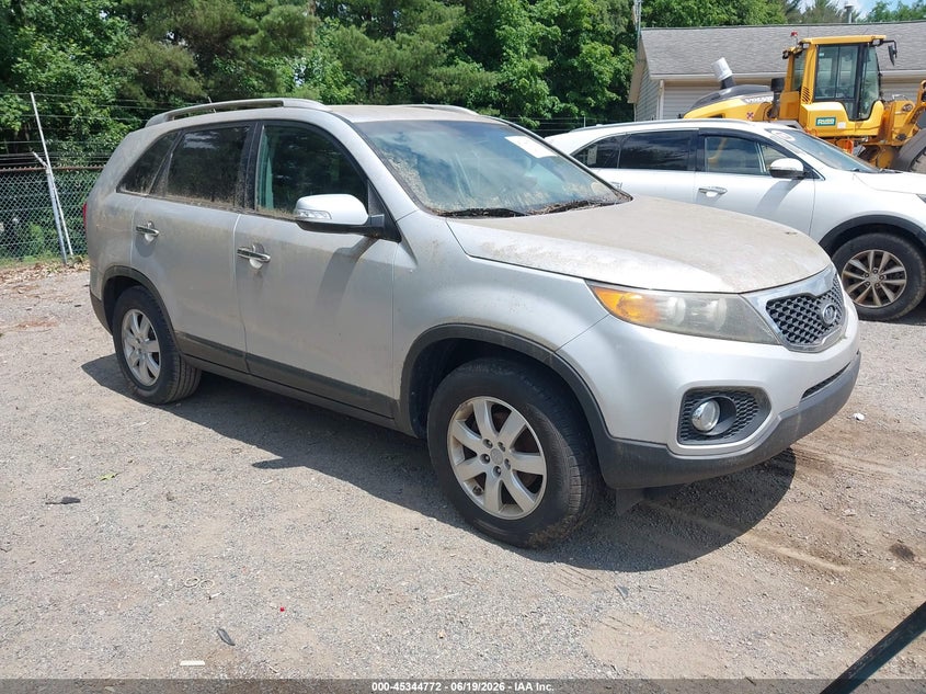 2012 Kia Sorento VIN 5XYKT3A60CG224856 IAAI salvage auction — NORMAL WEAR, Original (Ohio), sold $750 on 2026-07-27 (photo 1)