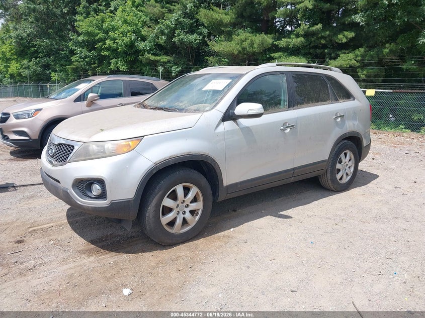 2012 Kia Sorento VIN 5XYKT3A60CG224856 IAAI salvage auction — NORMAL WEAR, Original (Ohio), sold $750 on 2026-07-27 (photo 2)
