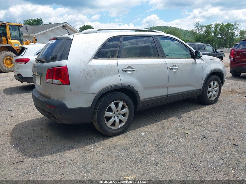 2012 Kia Sorento VIN 5XYKT3A60CG224856 IAAI salvage auction — NORMAL WEAR, Original (Ohio), sold $750 on 2026-07-27 (photo 4)