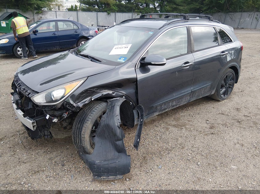 2018 Kia Niro VIN KNDCC3LC9J5152343 IAAI salvage auction — FRONT END, Salvage (New Jersey), sold $3,100 on 2026-07-28 (photo 2)