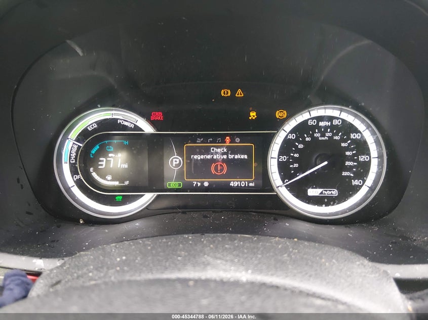 2018 Kia Niro VIN KNDCC3LC9J5152343 IAAI salvage auction — FRONT END, Salvage (New Jersey), sold $3,100 on 2026-07-28 (photo 7)