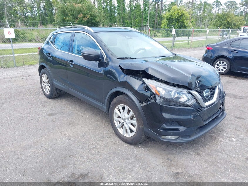 2022 Nissan VIN JN1BJ1BV8NW349273 IAAI salvage auction — FRONT END, Certificate Of Destruction (Florida), sold $2,250 on 2026-07-07 (photo 1)