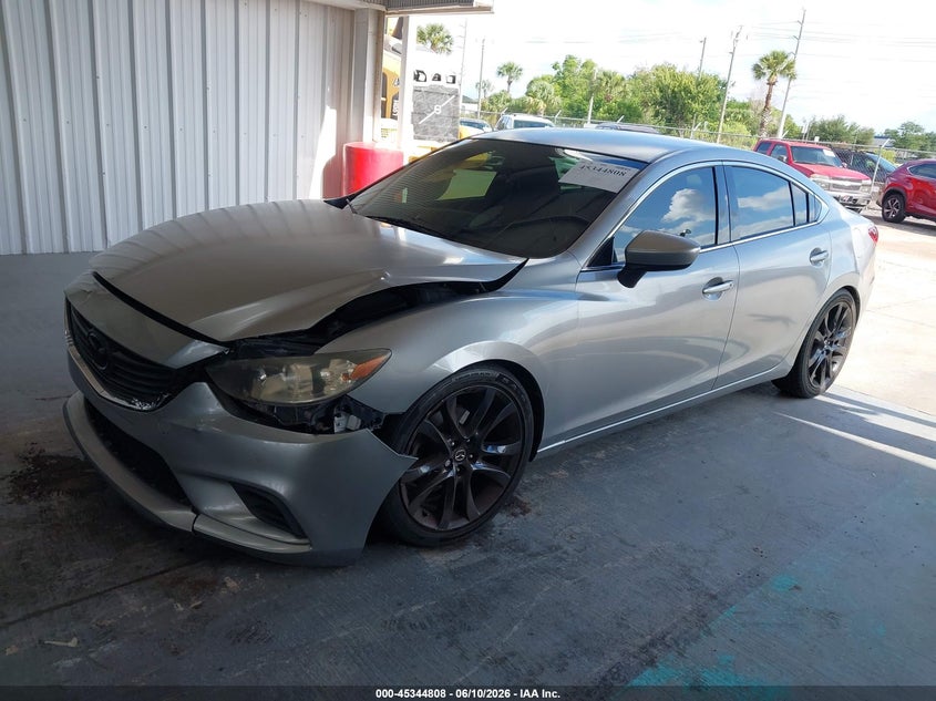 2014 Mazda 6 VIN JM1GJ1V68E1132097 IAAI salvage auction — FRONT END, Rebuildable (Florida), sold $1,350 on 2026-07-08 (photo 2)