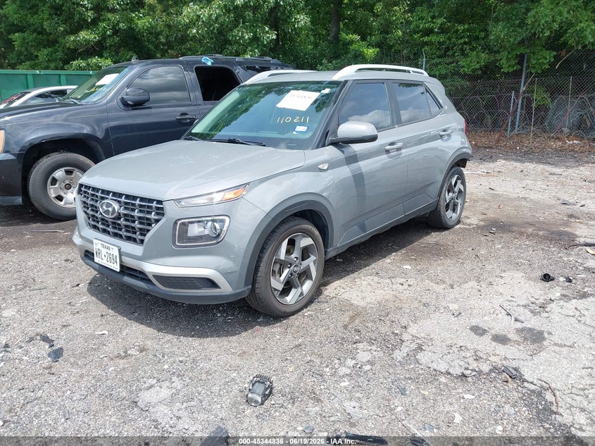 2021 Hyundai Venue VIN KMHRC8A32MU110211 IAAI salvage auction — LEFT REAR, Salvage (Tennessee), sold $3,600 on 2026-07-22 (photo 2)
