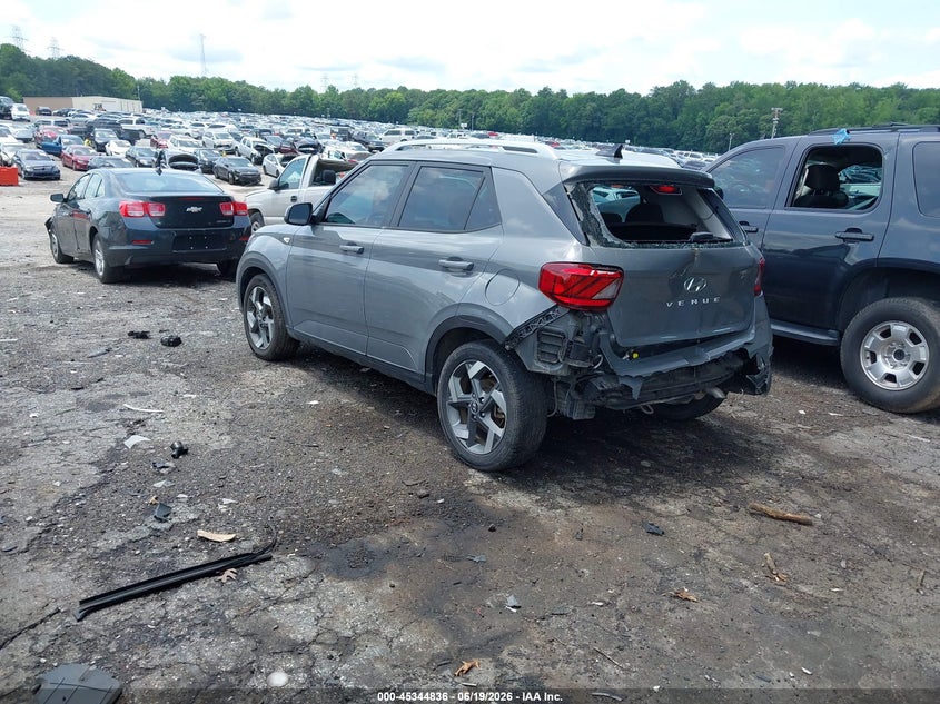 2021 Hyundai Venue VIN KMHRC8A32MU110211 IAAI salvage auction — LEFT REAR, Salvage (Tennessee), sold $3,600 on 2026-07-22 (photo 3)