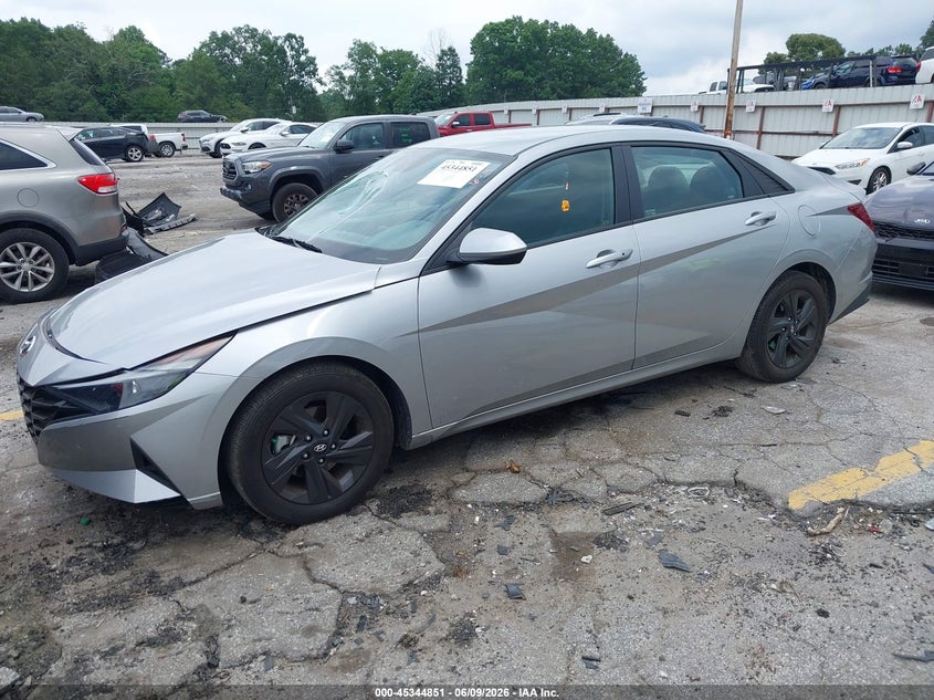 2022 Hyundai Elantra VIN 5NPLS4AG5NH075409 IAAI salvage auction — RIGHT FRONT, Salvage (Georgia), sold $3,750 on 2026-07-22 (photo 2)