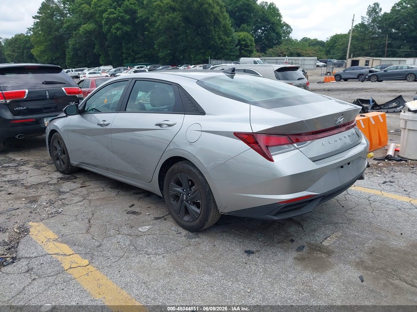 2022 Hyundai Elantra VIN 5NPLS4AG5NH075409 IAAI salvage auction — RIGHT FRONT, Salvage (Georgia), sold $3,750 on 2026-07-22 (photo 3)