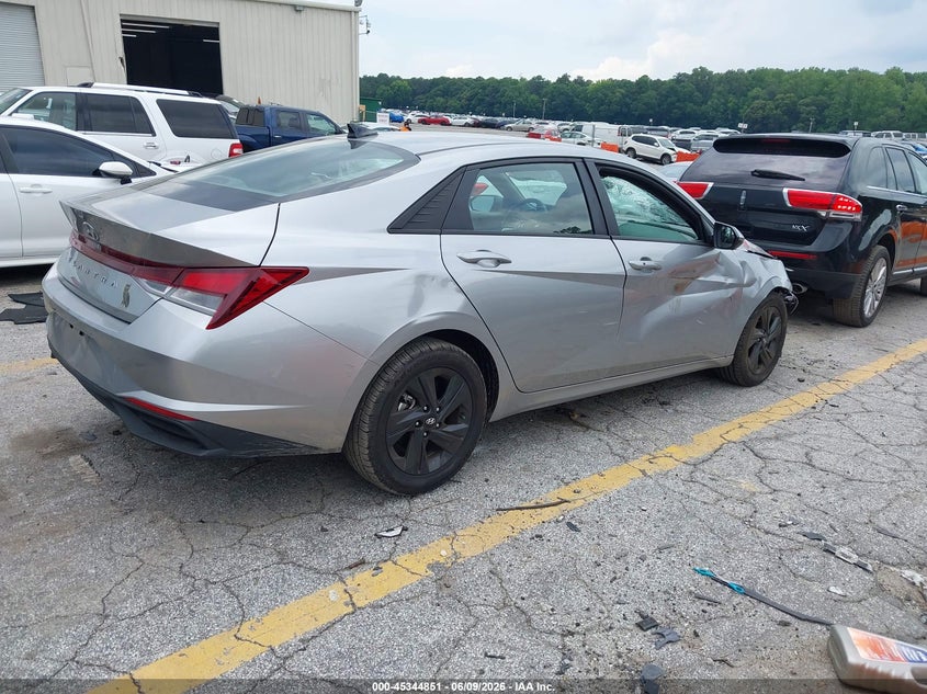 2022 Hyundai Elantra VIN 5NPLS4AG5NH075409 IAAI salvage auction — RIGHT FRONT, Salvage (Georgia), sold $3,750 on 2026-07-22 (photo 4)